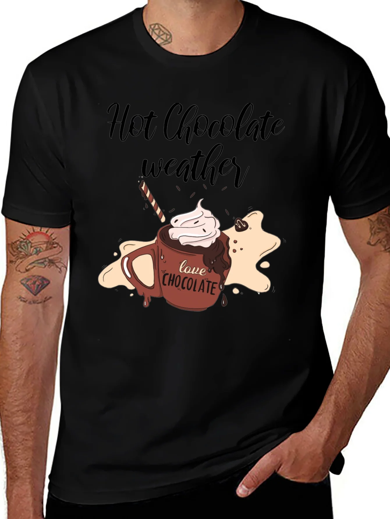 Hot Chocolate Weather Graphic Tee