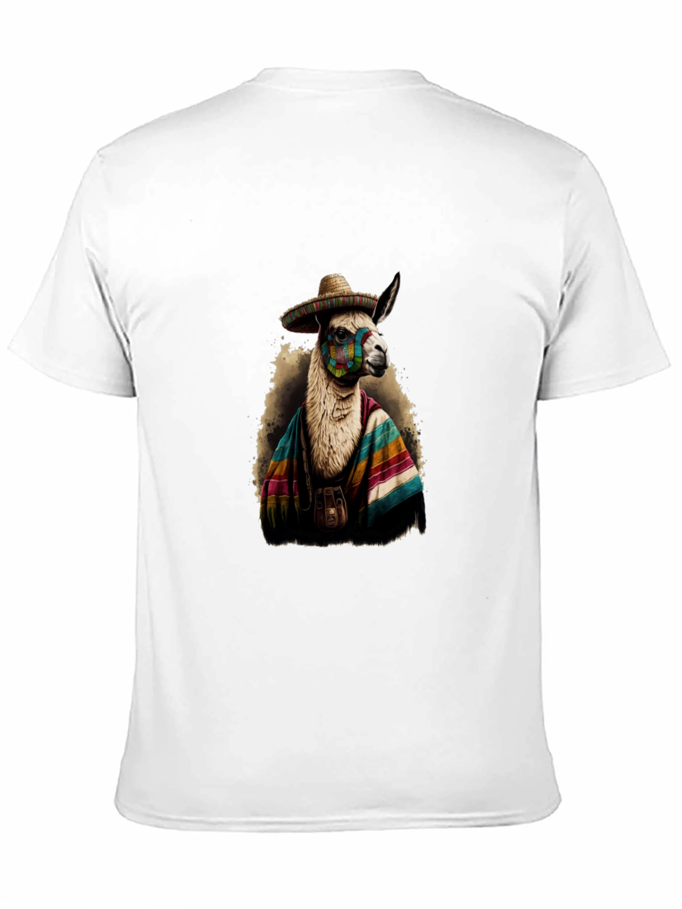 Mexican Llama Graphic T-Shirt