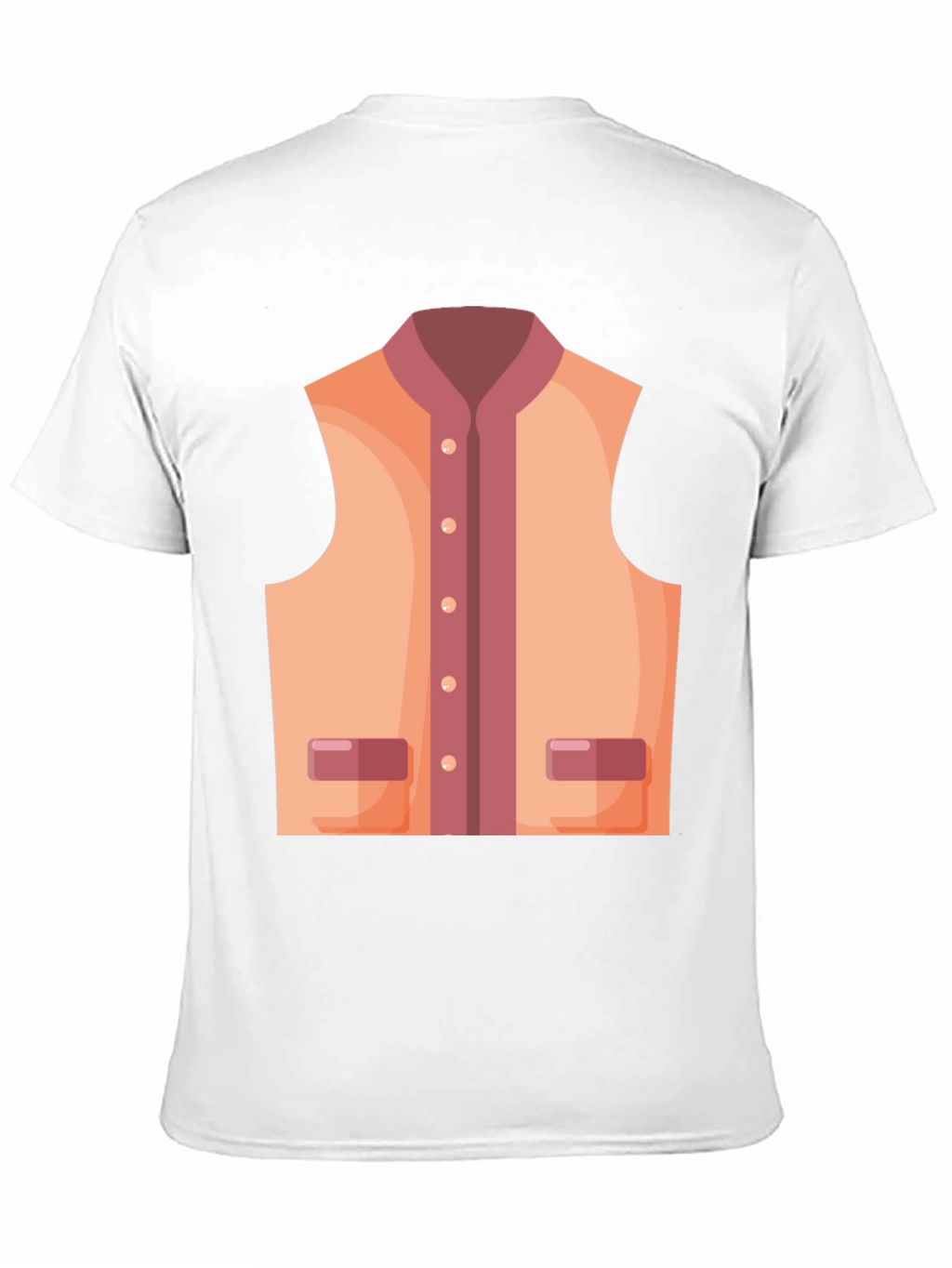 Novelty Vest Graphic T-Shirt