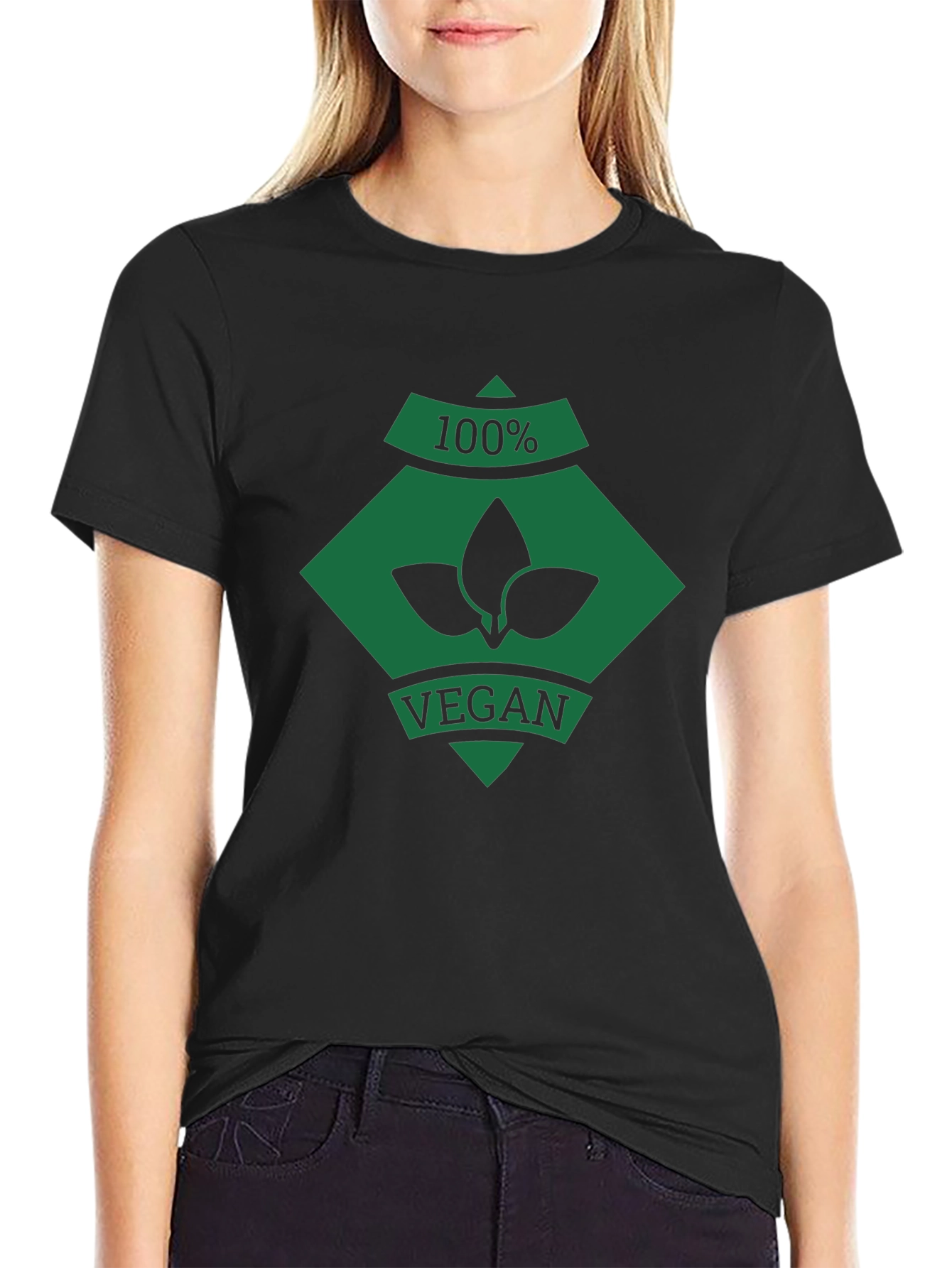 100% Vegan Graphic Tee - Stylish & Comfortable