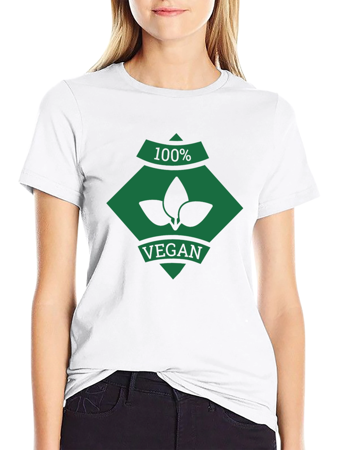 100% Vegan Graphic Tee - Stylish & Comfortable