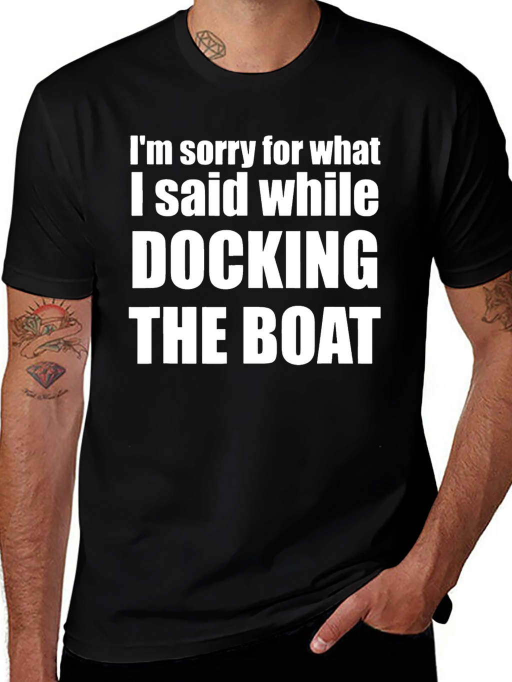 Docking The Boat Funny Slogan T-Shirt