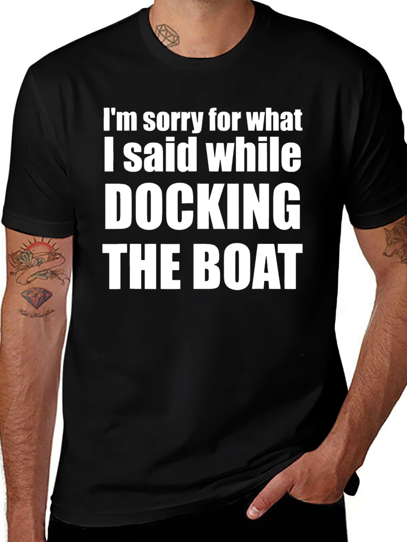 Docking The Boat Funny Slogan T-Shirt