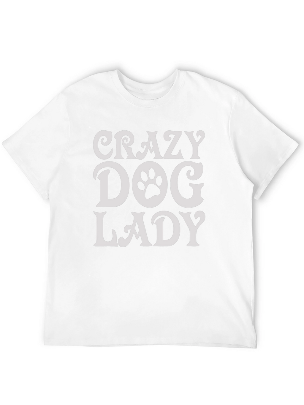 Crazy Dog Lady T-Shirt - Womens Graphic Tee