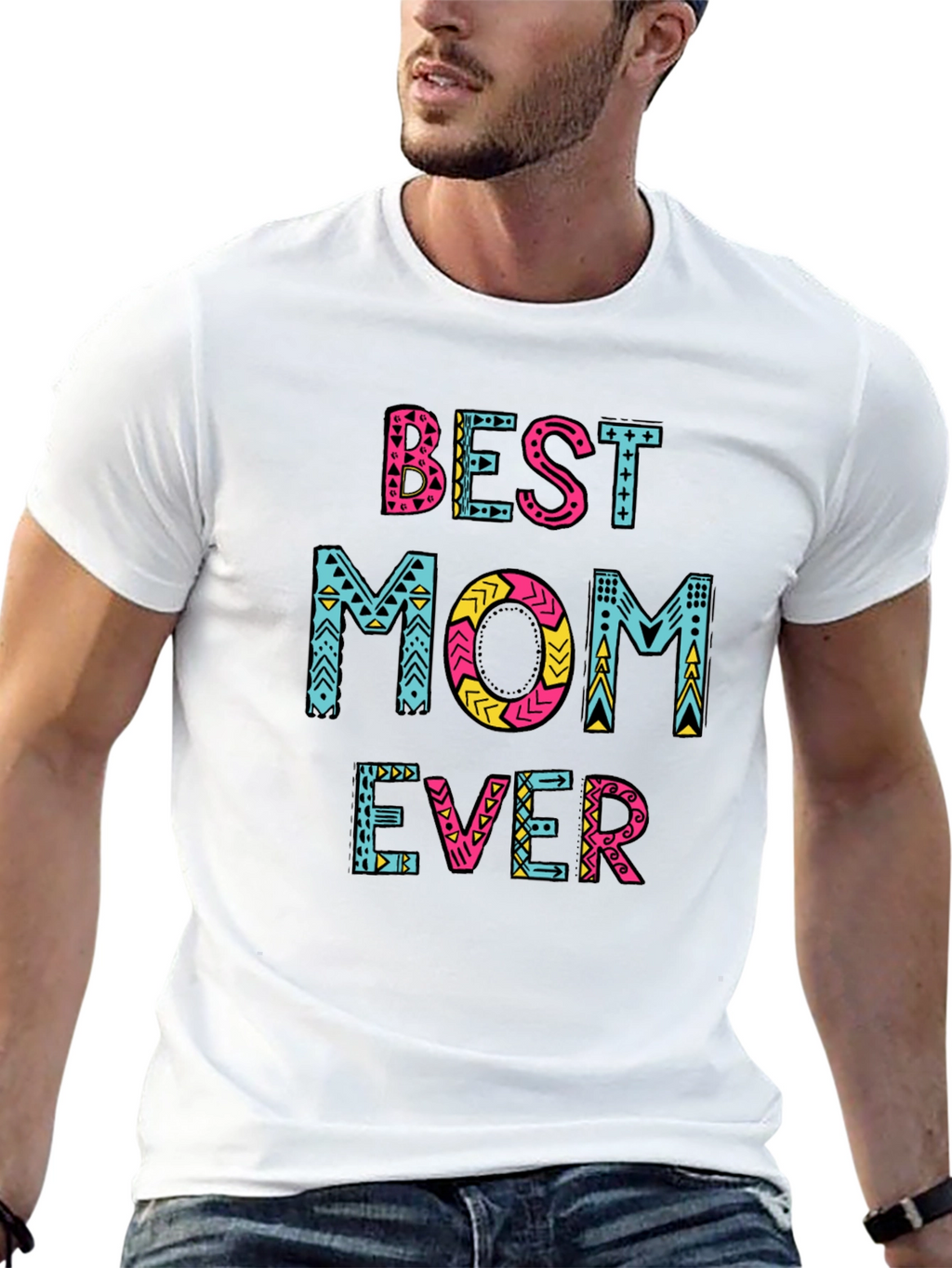Best Mom Ever Graphic Tee - Trendy Unisex T-Shirt