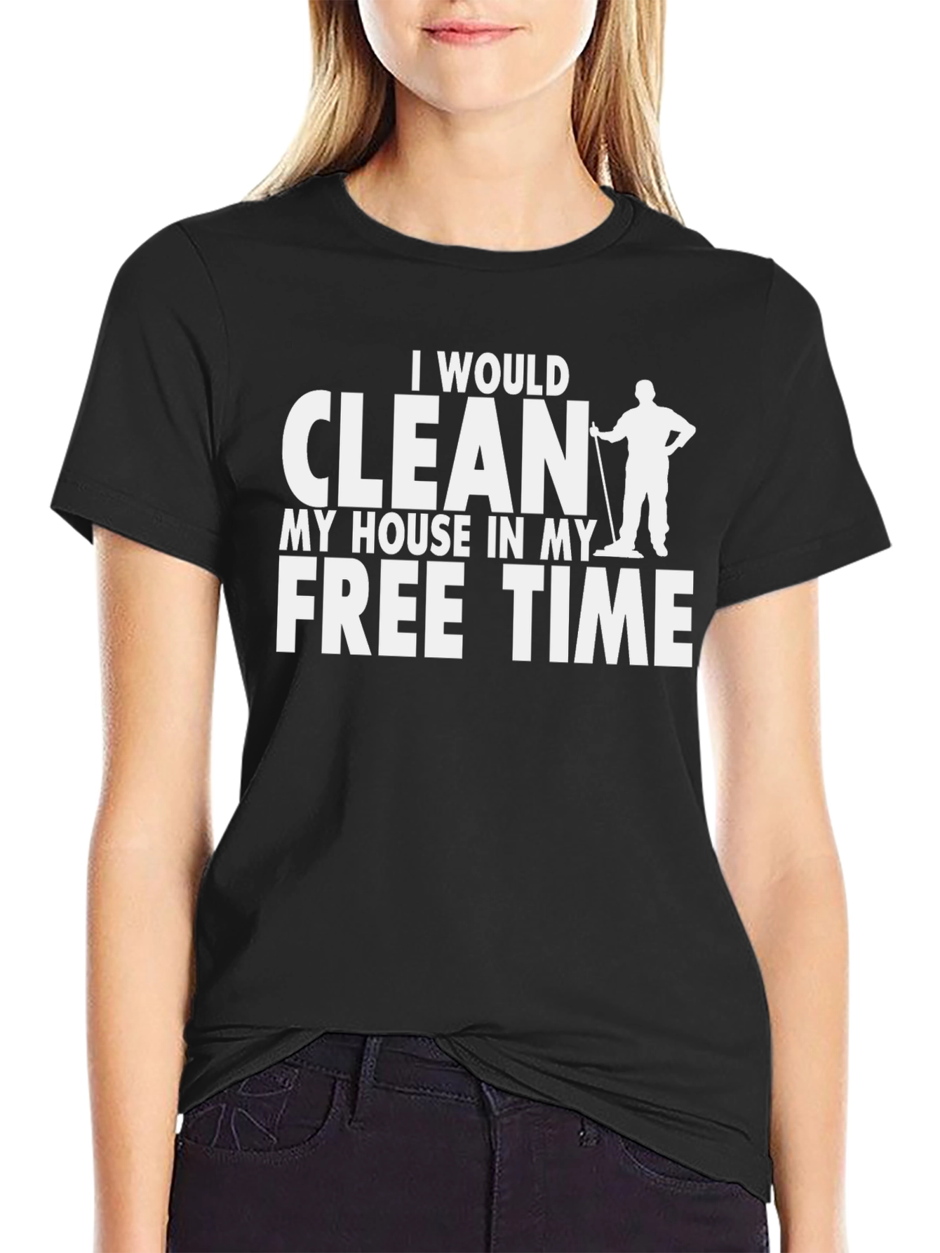 Funny Cleaning Humor Graphic Tee
