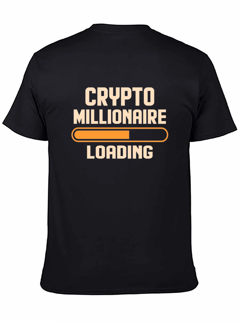 Crypto Millionaire Loading T-Shirt - Funny Bitcoin Tee