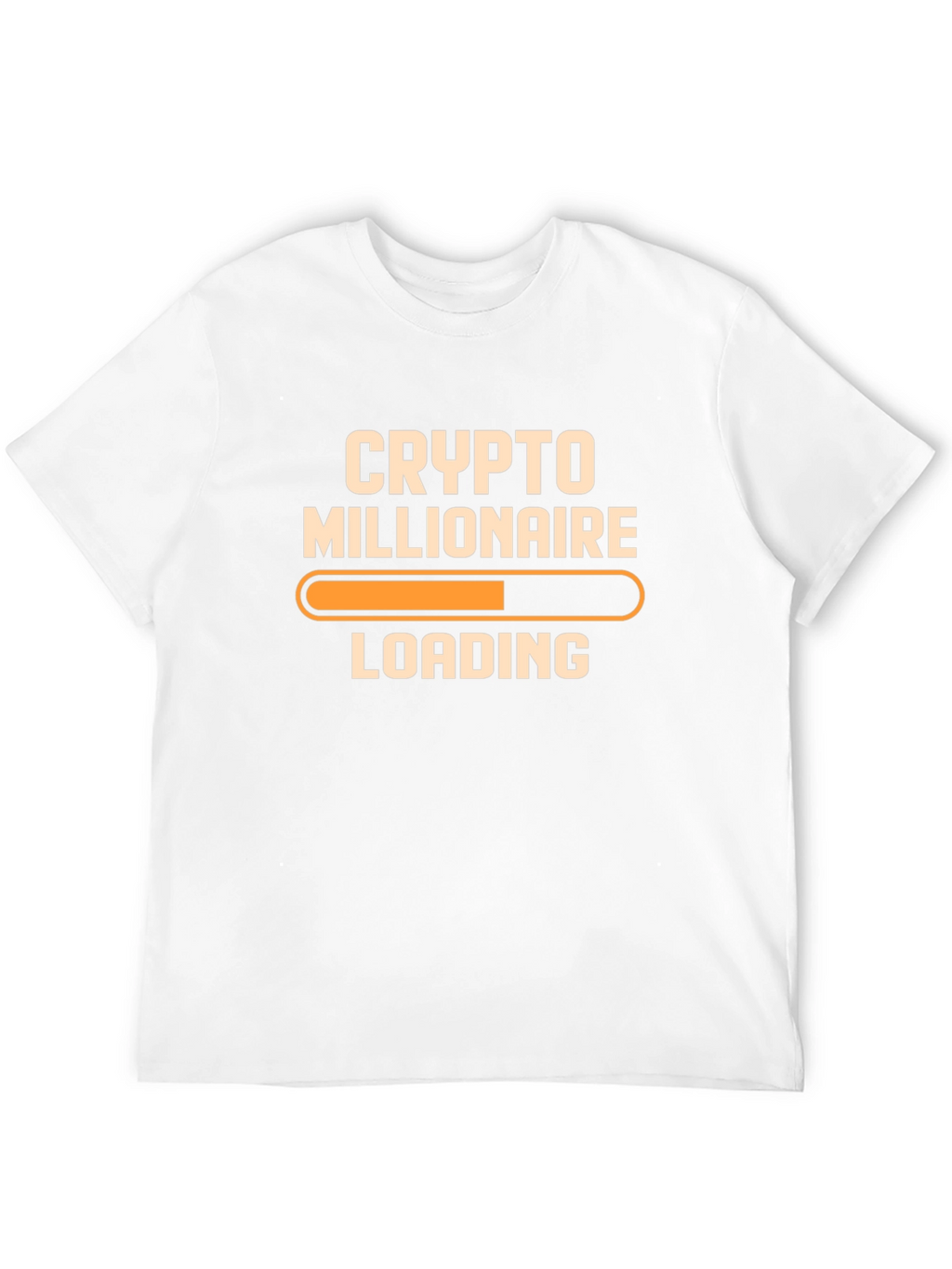 Crypto Millionaire Loading T-Shirt - Funny Bitcoin Tee