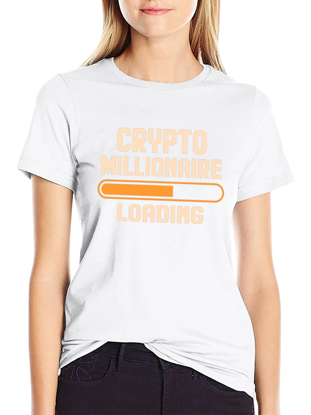Crypto Millionaire Loading T-Shirt - Funny Bitcoin Tee