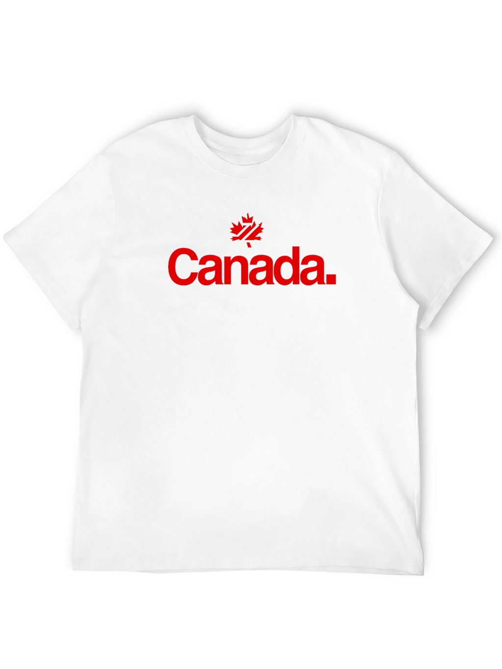 Canada Maple Leaf Graphic Black T-Shirt