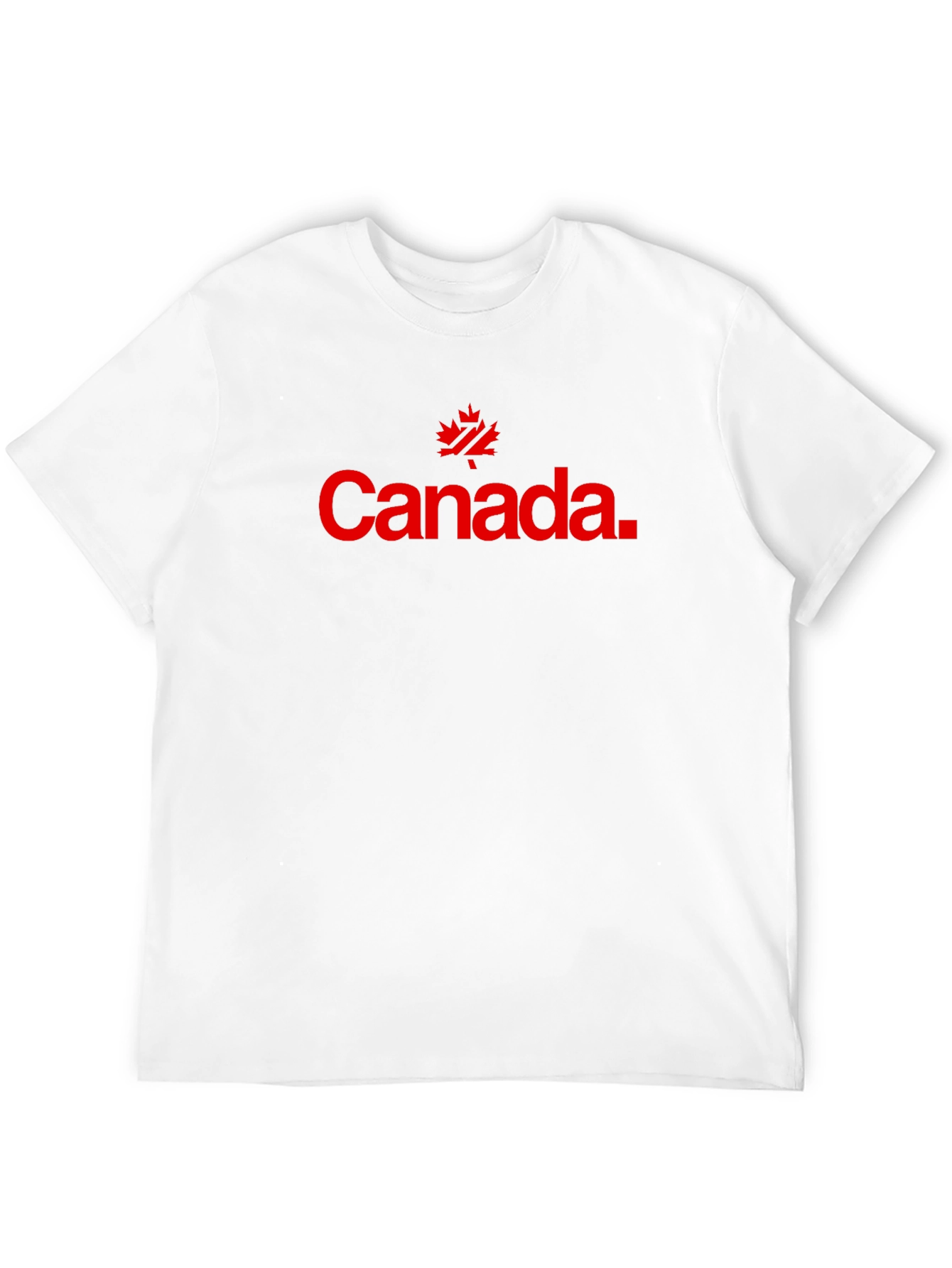 Canada Maple Leaf Graphic Black T-Shirt