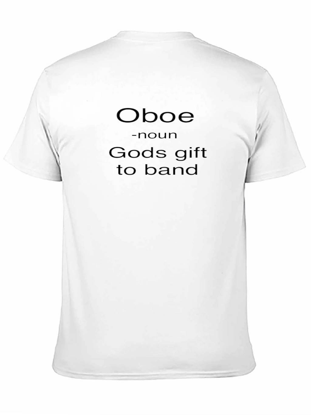 Oboe Definition Black T-Shirt - Musician Gift