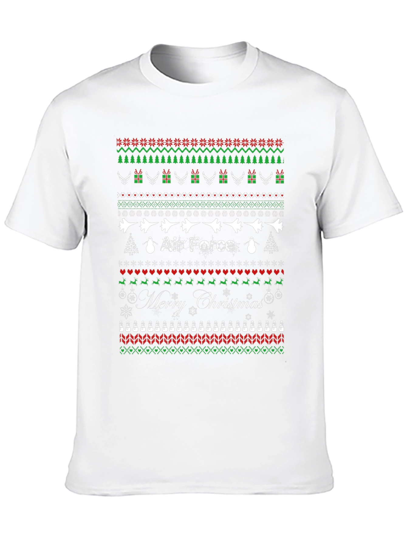 Air Force Ugly Christmas Sweater T-Shirt