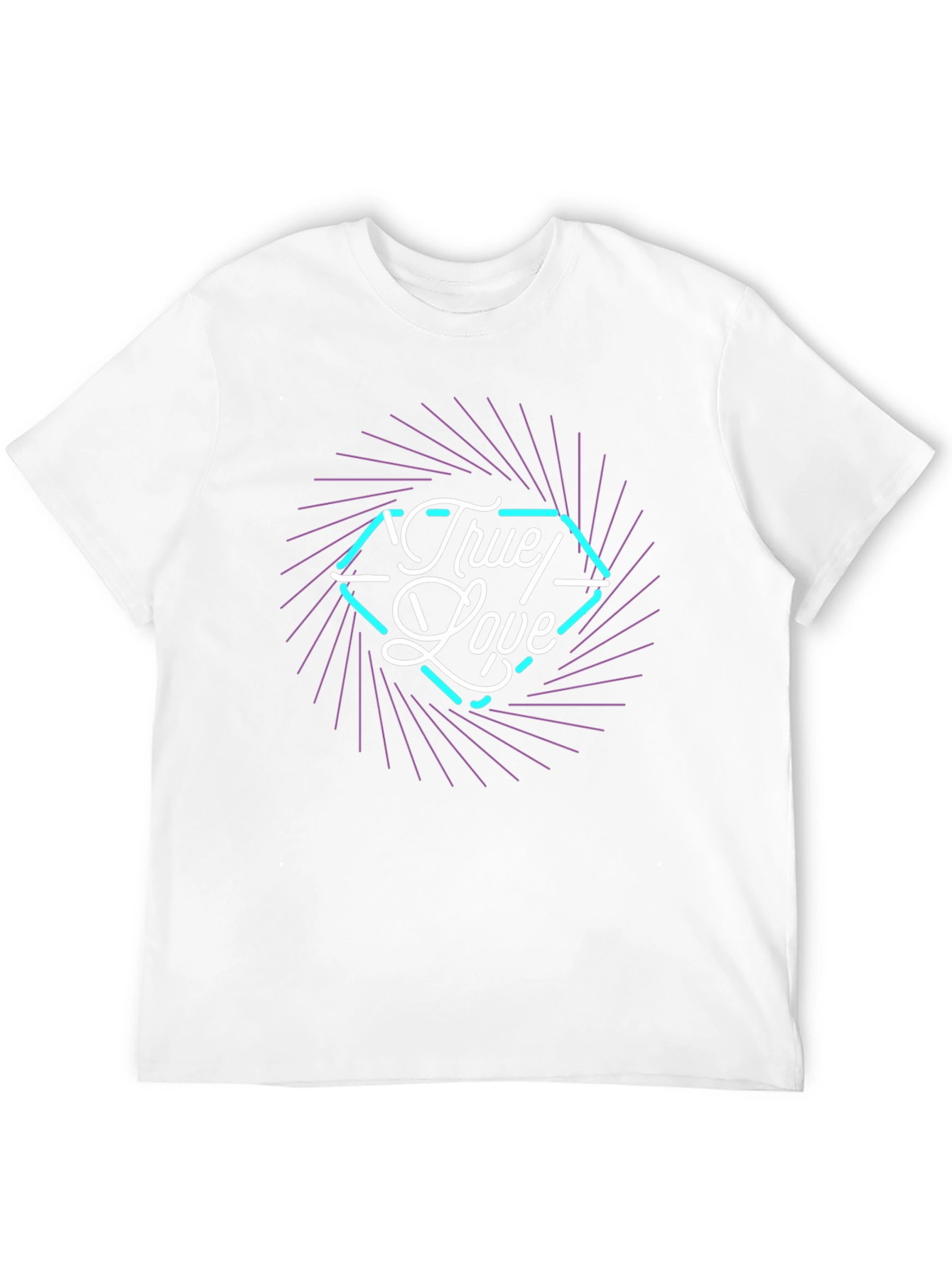 True Love Graphic Tee - Mens Black T-Shirt