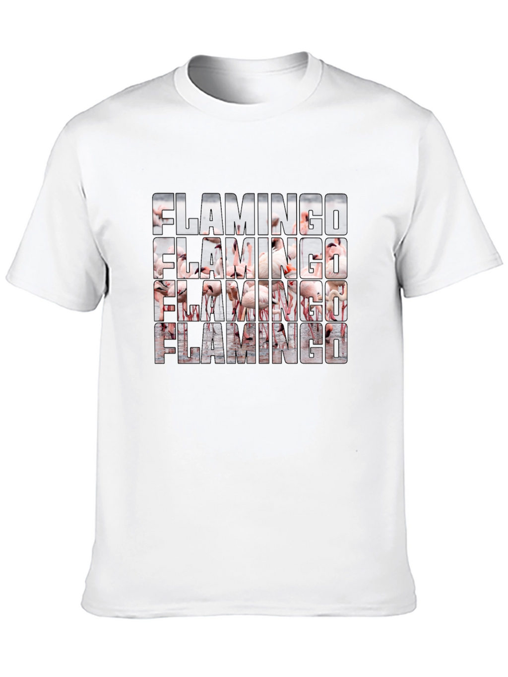 Flamingo Graphic T-Shirt - Cool Bird Lover Tee