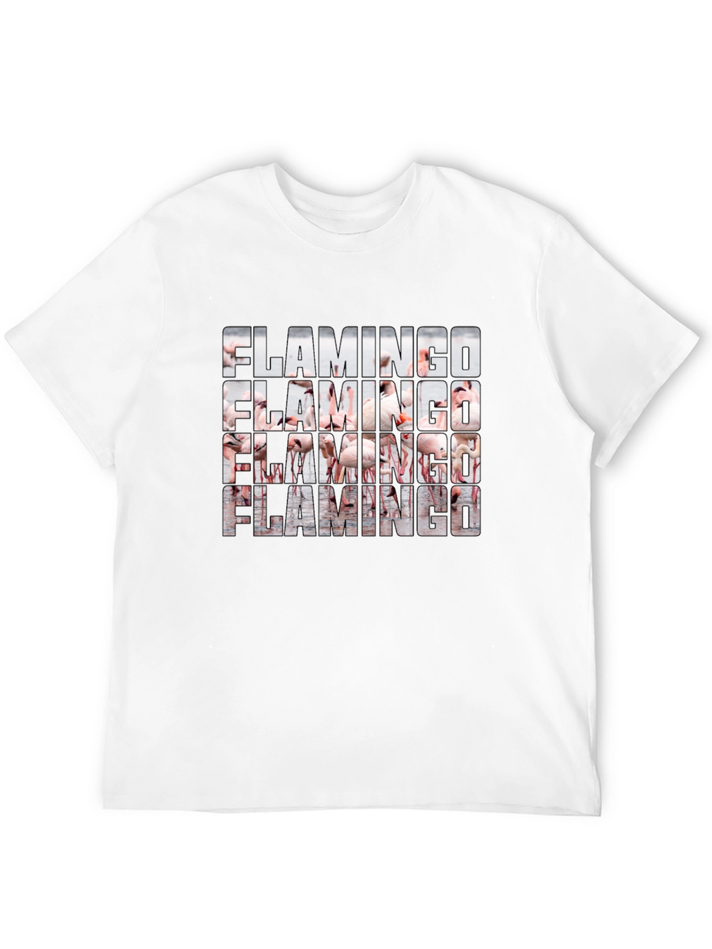 Flamingo Graphic T-Shirt - Cool Bird Lover Tee