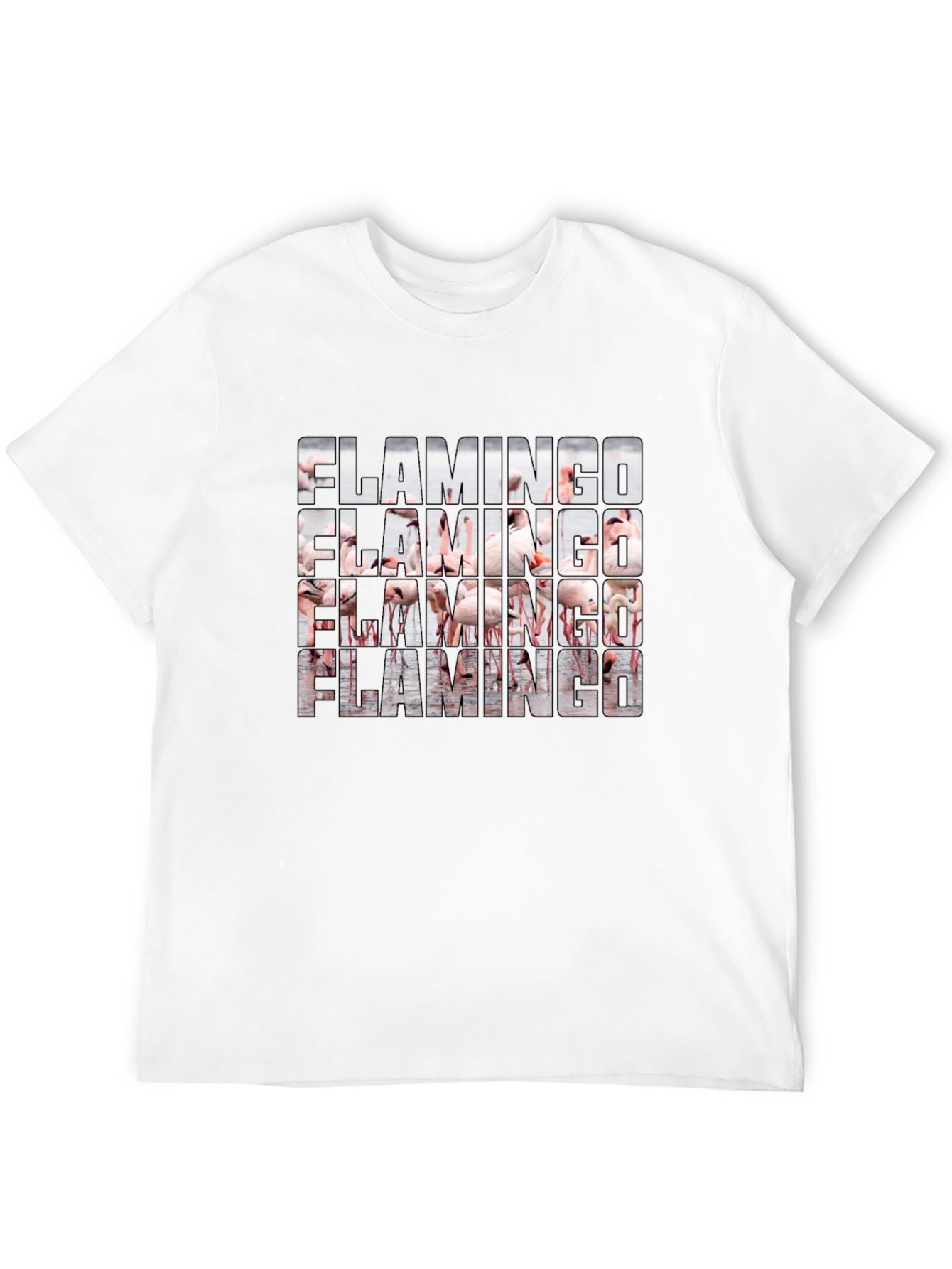 Flamingo Graphic T-Shirt - Cool Bird Lover Tee