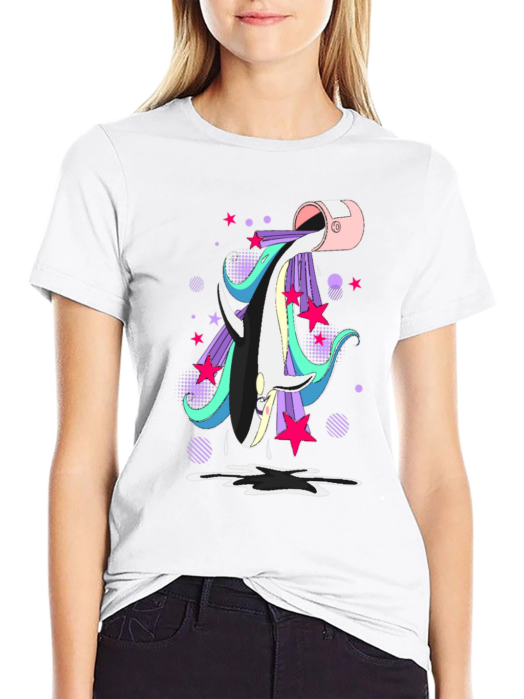 Unicorn Paint Bucket T-Shirt