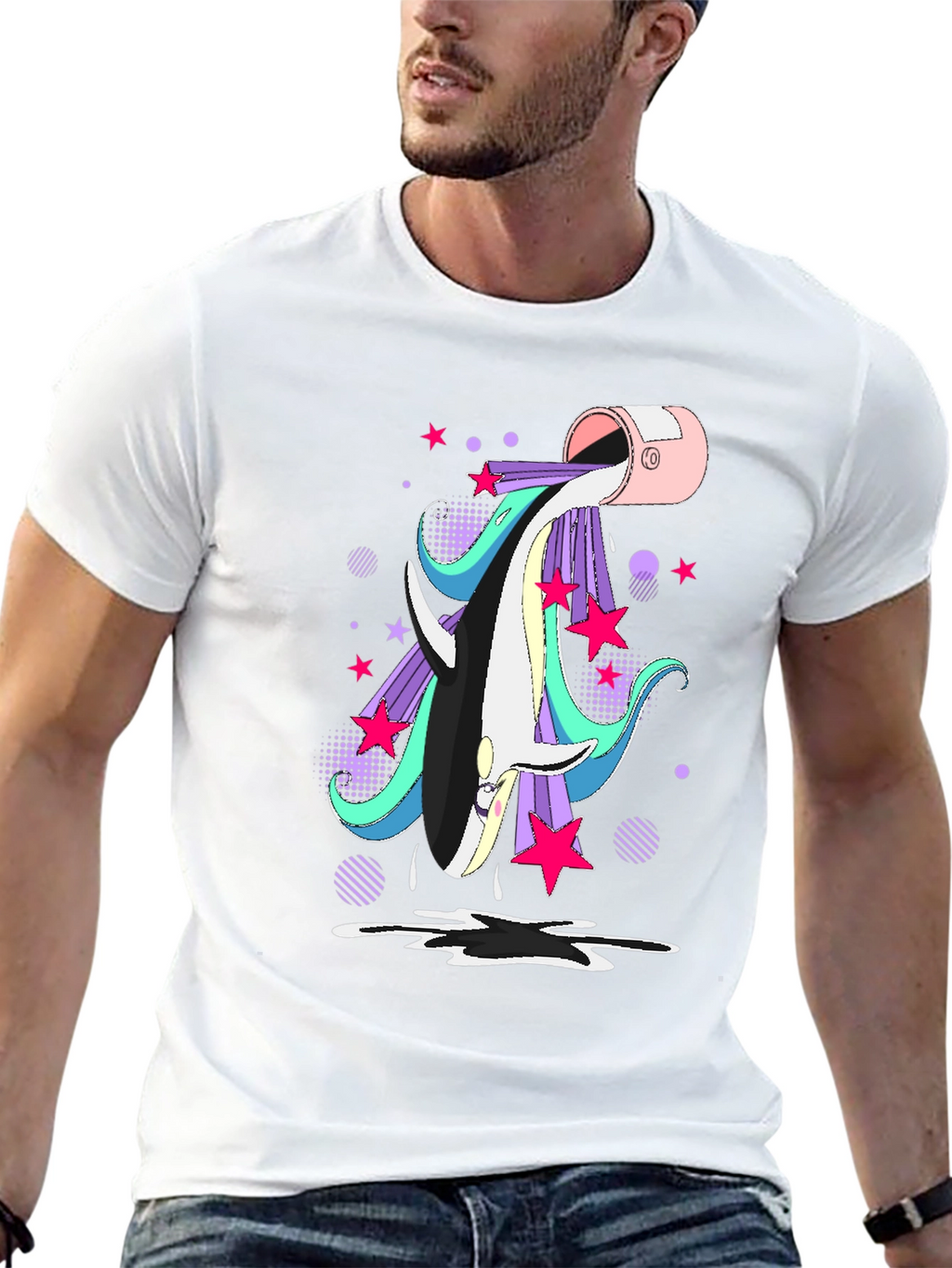 Unicorn Paint Bucket T-Shirt
