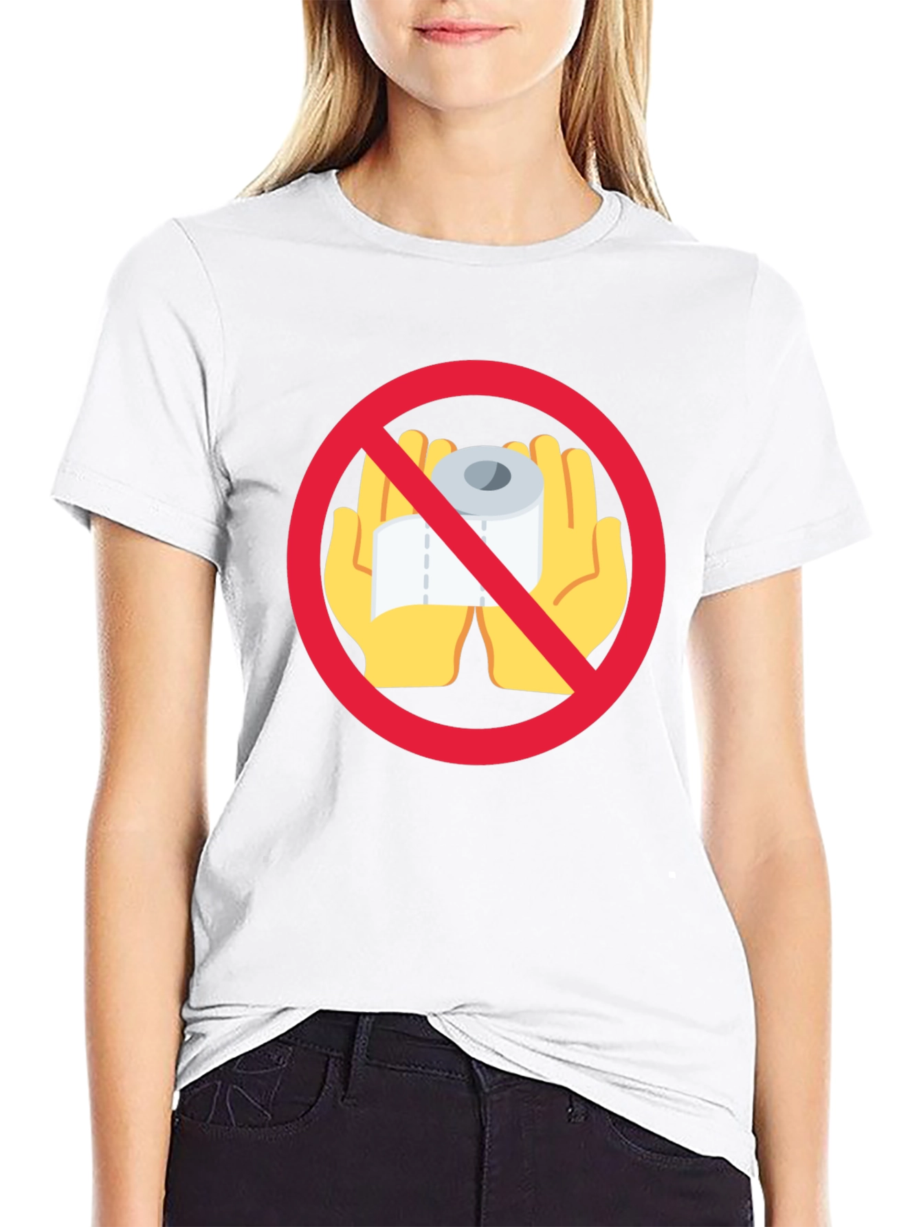 Novelty Humor T-Shirt - TP Forbidden