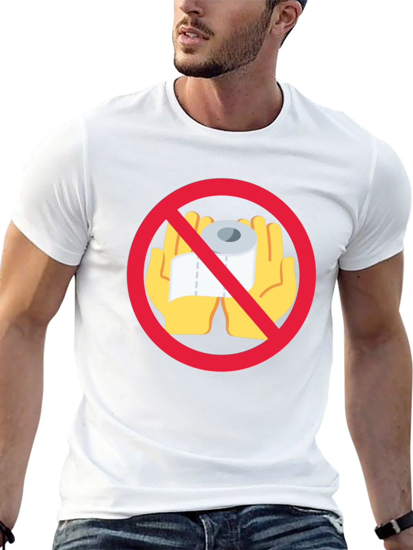 Novelty Humor T-Shirt - TP Forbidden