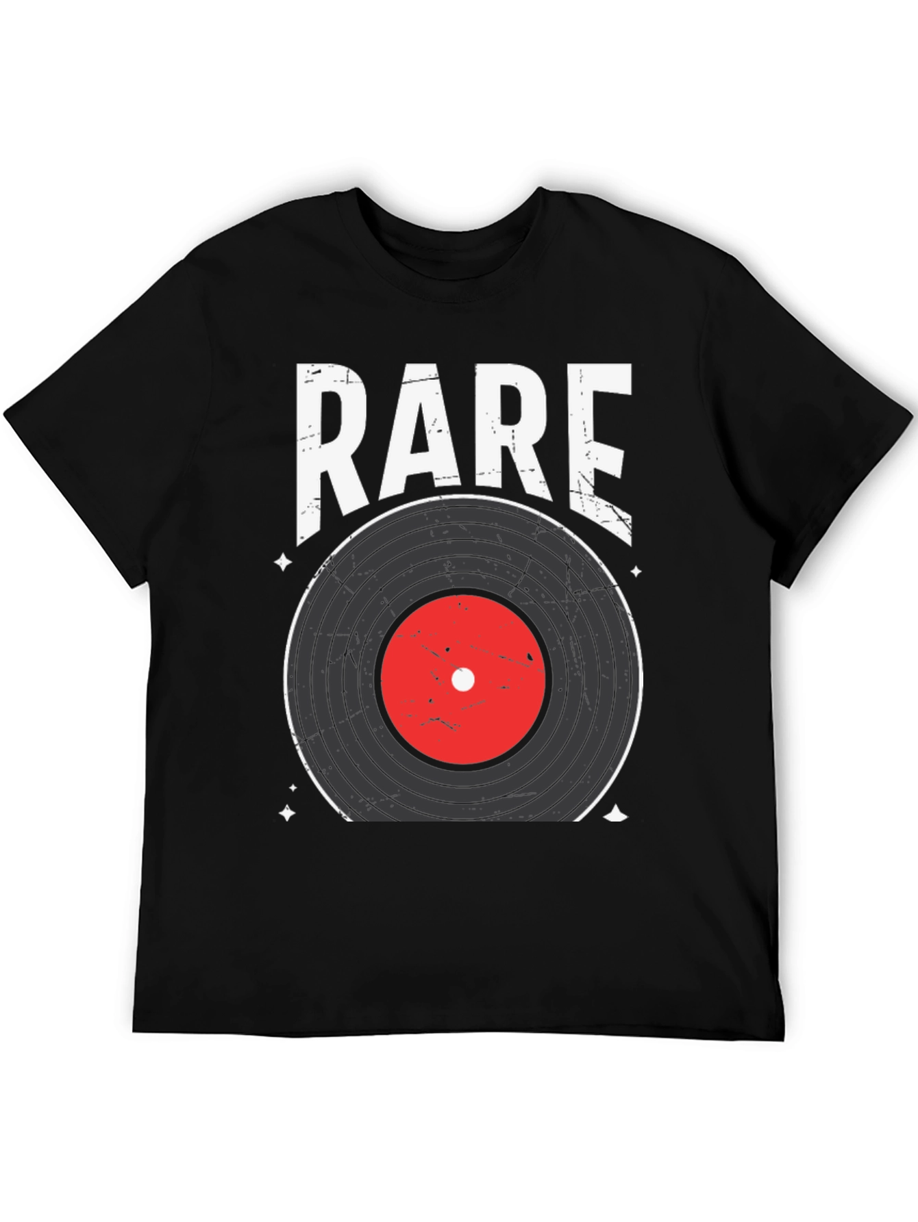 Rare Vinyl Record Graphic Tee - Classic Music Lover T-Shirt