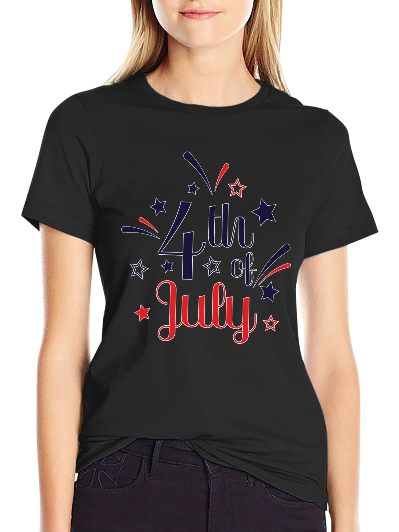 Patriotic 4th of July Graphic Tee - Independence Day Style