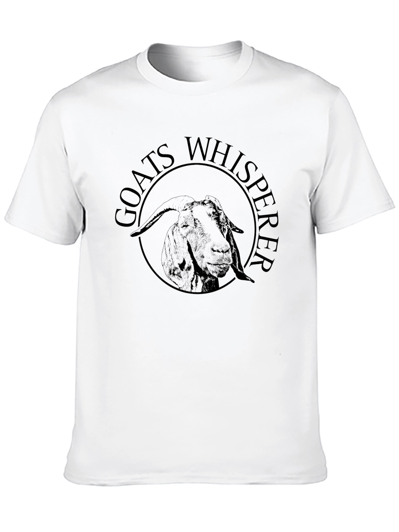 Goats Whisperer Graphic T-Shirt - Black