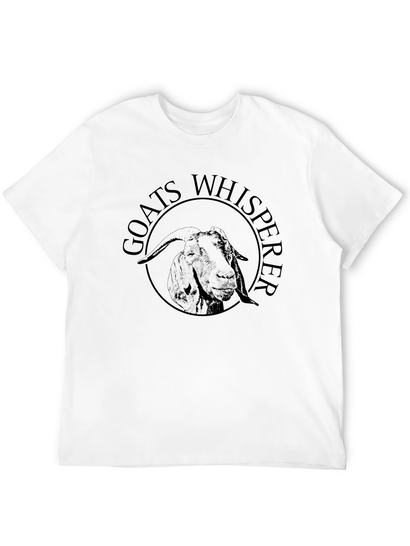 Goats Whisperer Graphic T-Shirt - Black