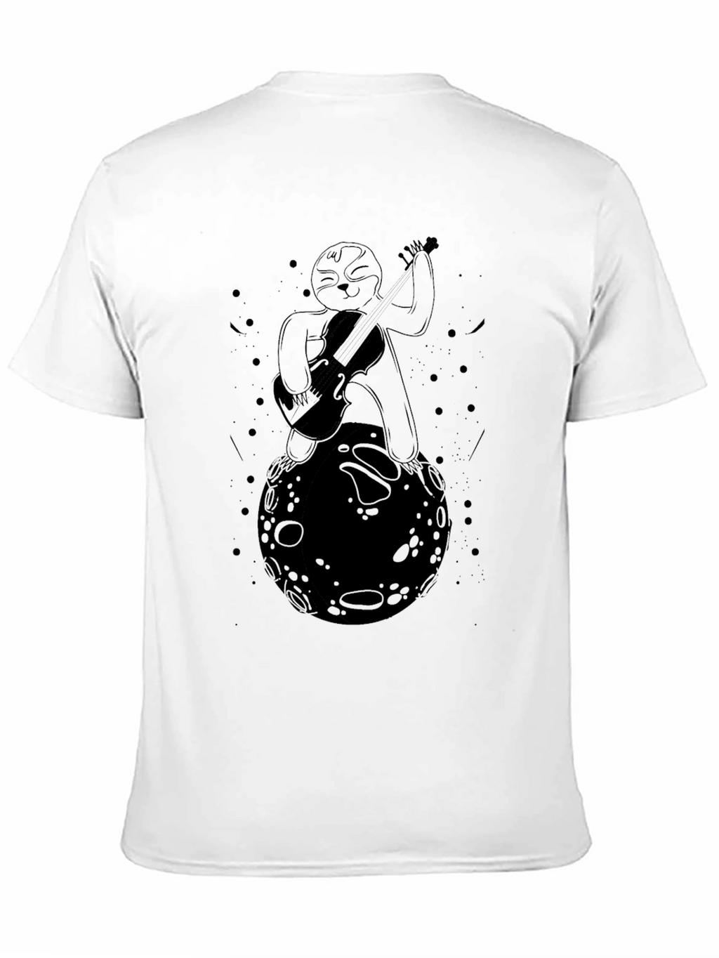 Sloth on the Moon Graphic T-Shirt