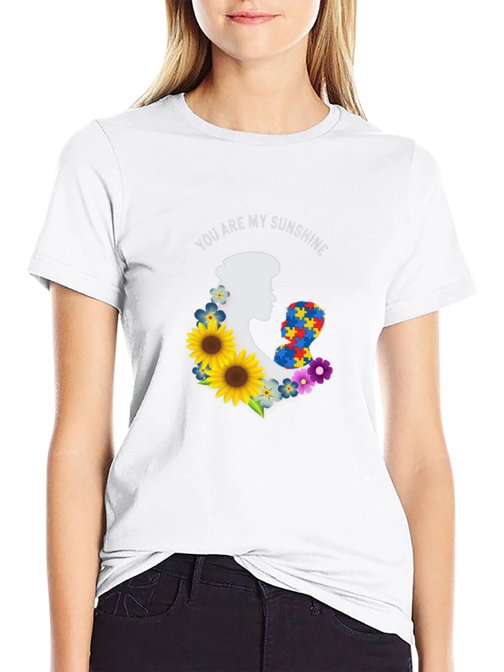 Autism Awareness Sunshine Graphic T-Shirt