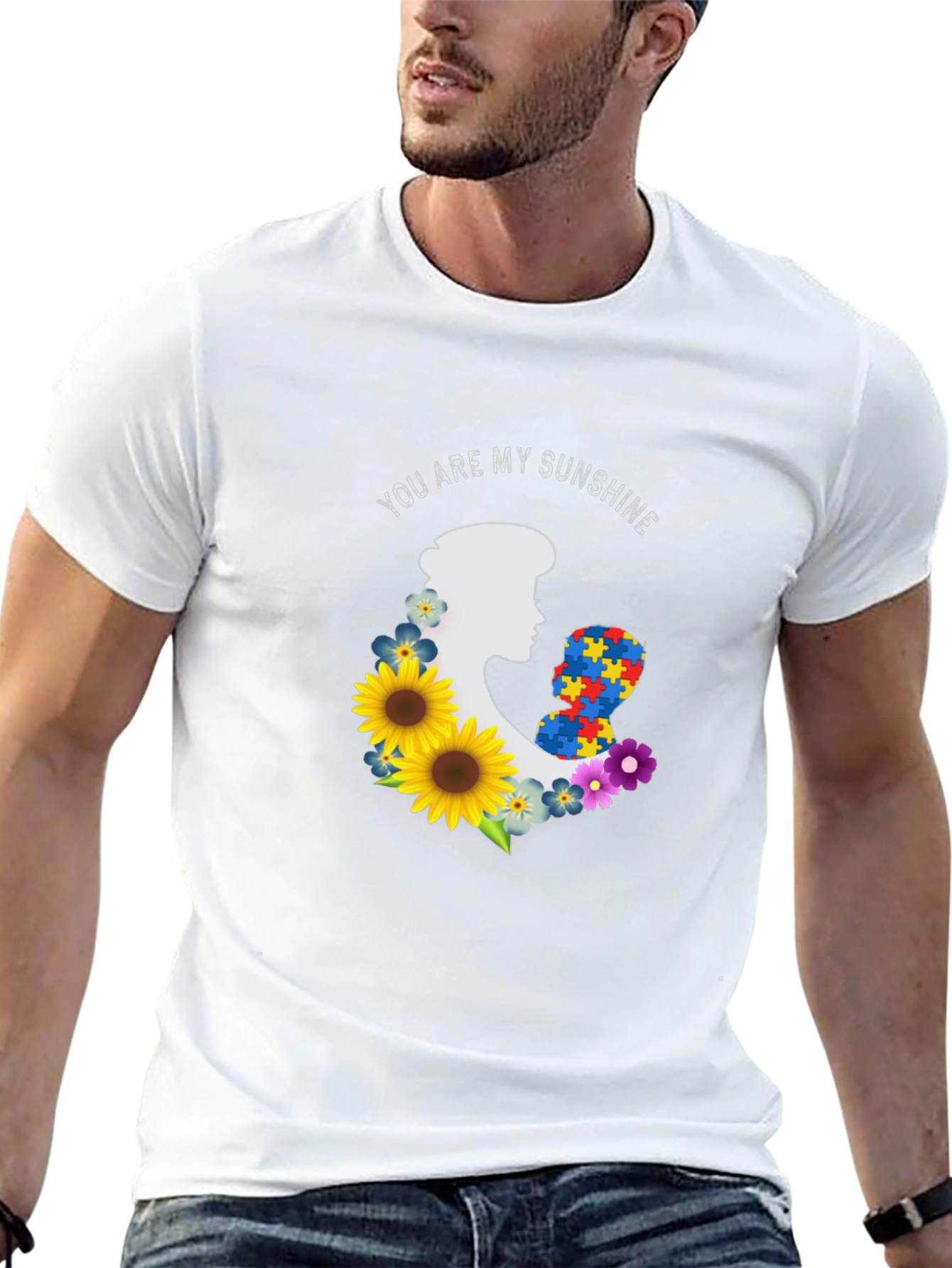 Autism Awareness Sunshine Graphic T-Shirt