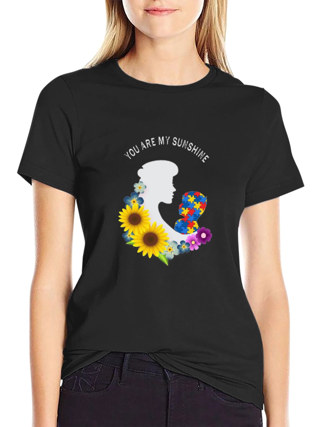 Autism Awareness Sunshine Graphic T-Shirt