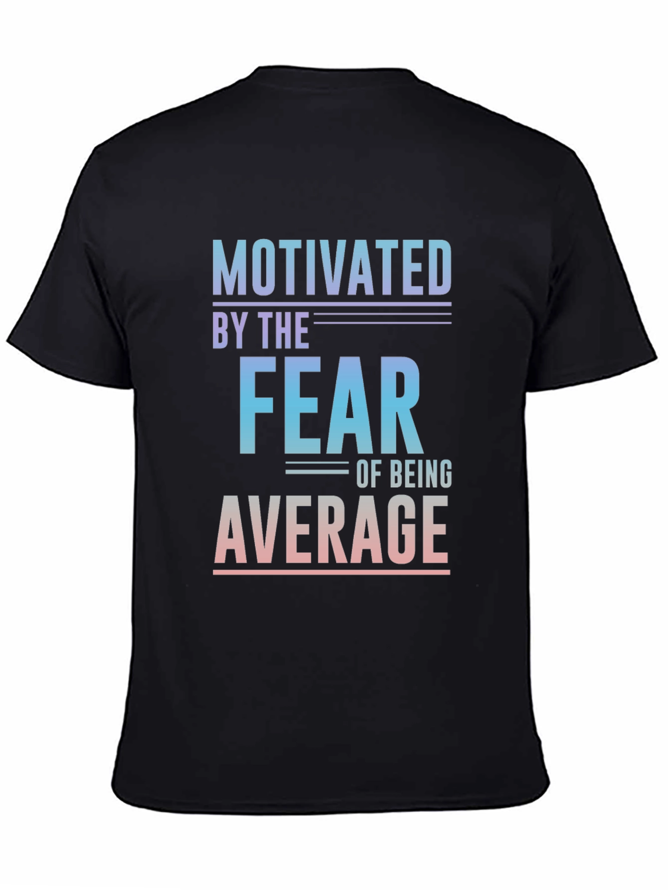 Motivated by Fear Graphic Tee - Black