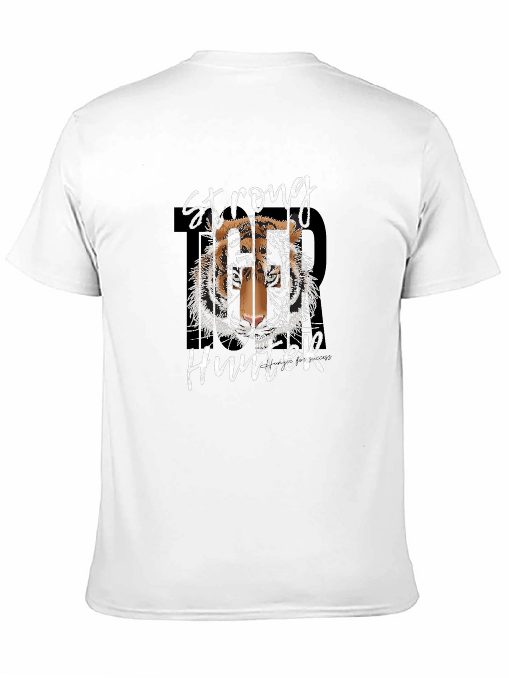 Strong Hunter Tiger Graphic T-Shirt