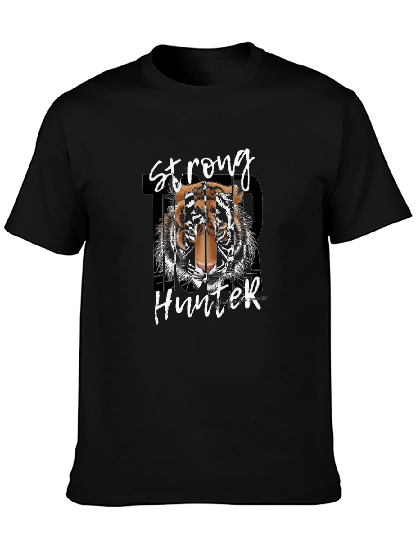 Strong Hunter Tiger Graphic T-Shirt