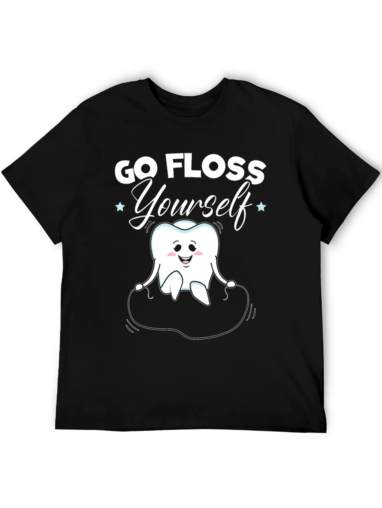 Go Floss Yourself Graphic T-Shirt - Dental Hygiene Tee