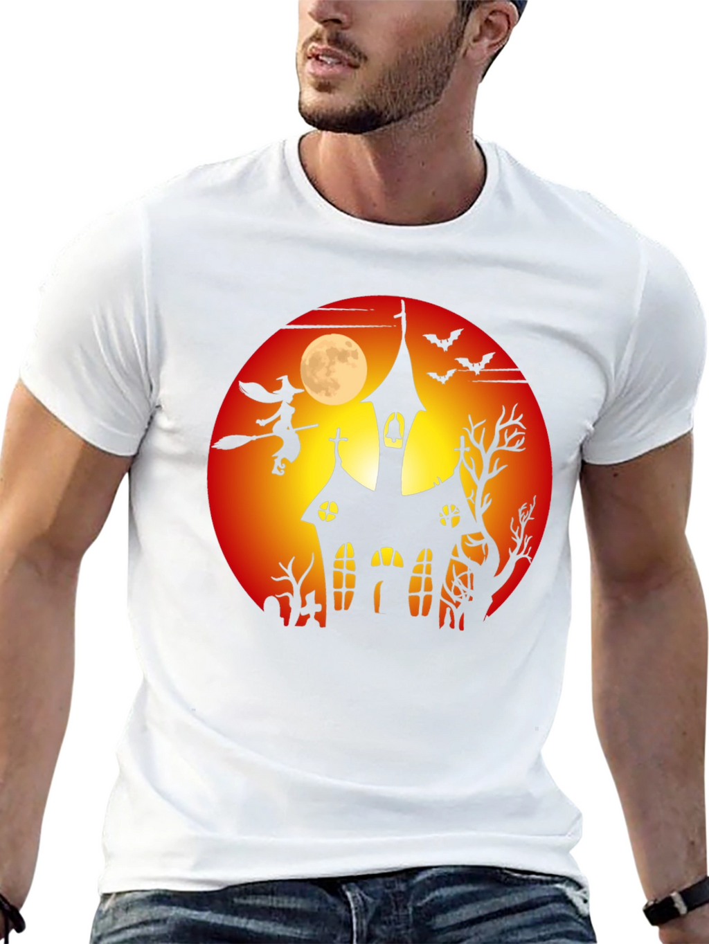 Halloween Spooky House T-Shirt