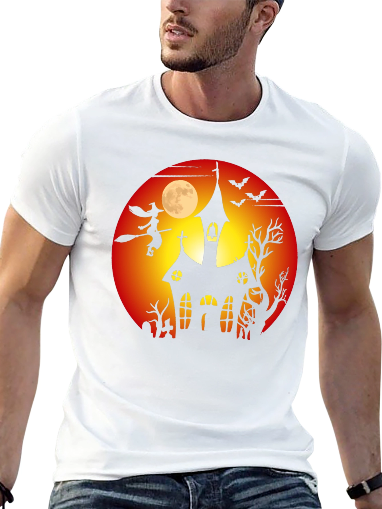 Halloween Spooky House T-Shirt