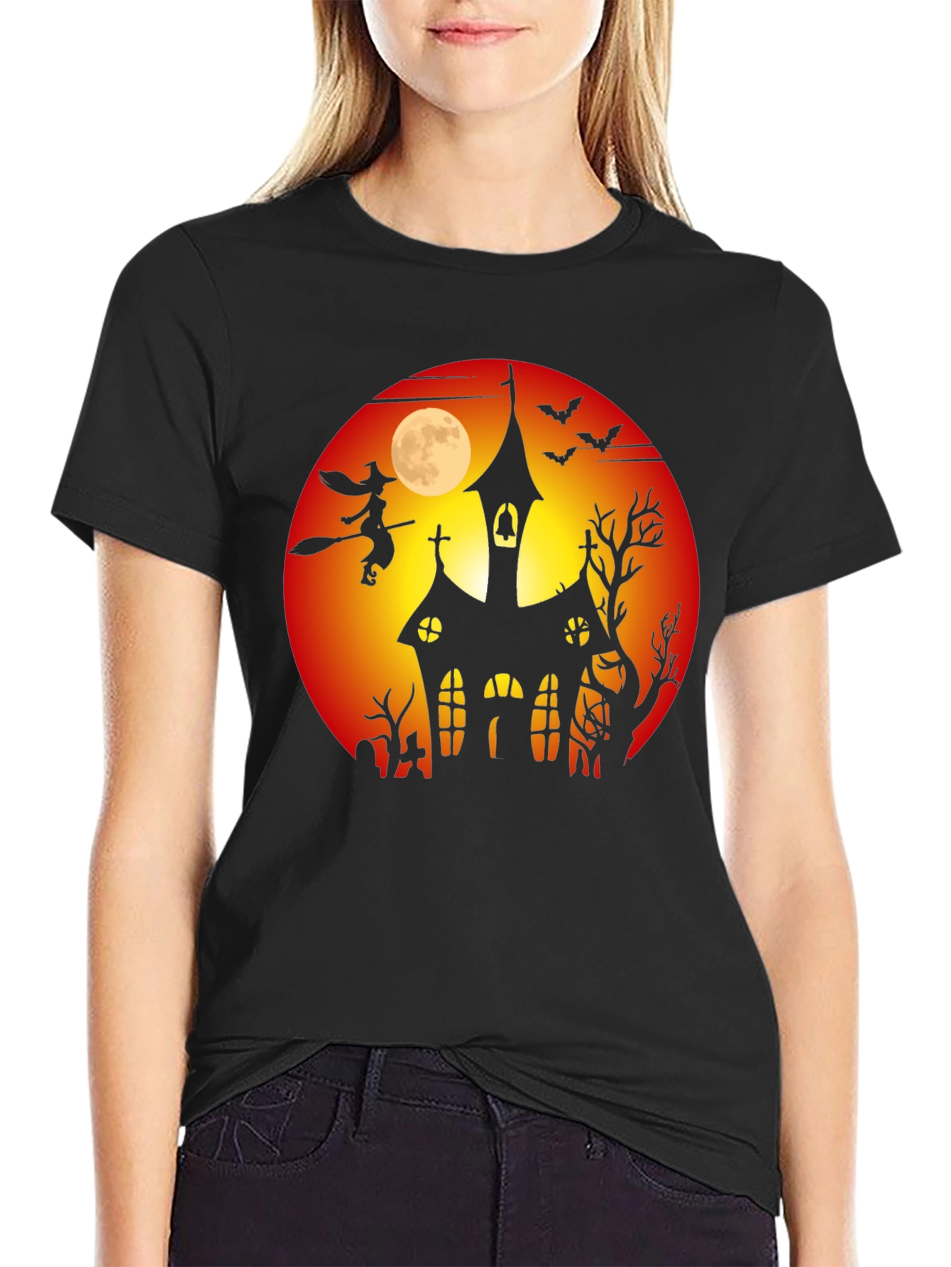 Halloween Spooky House T-Shirt