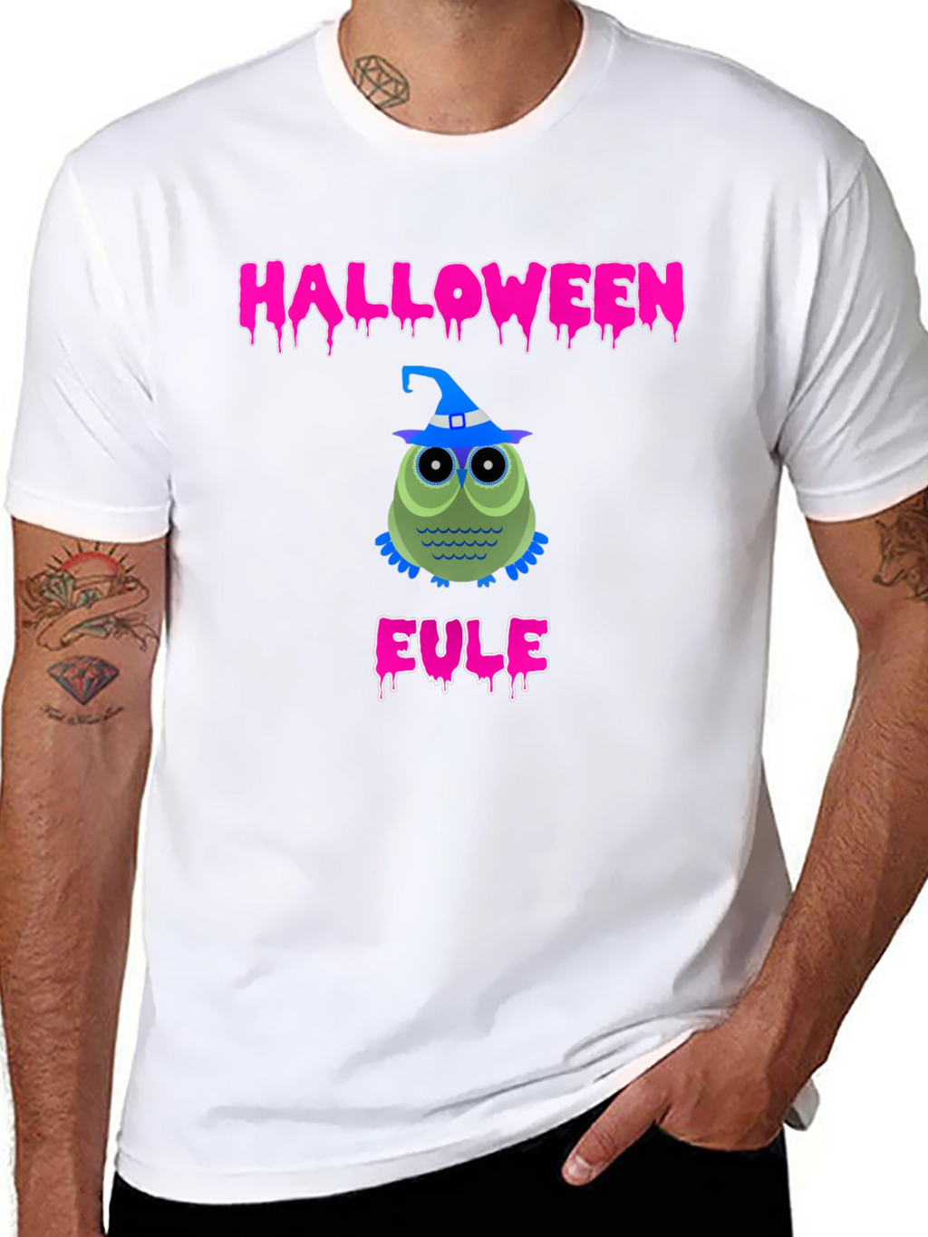 Halloween Eule Owl T-Shirt