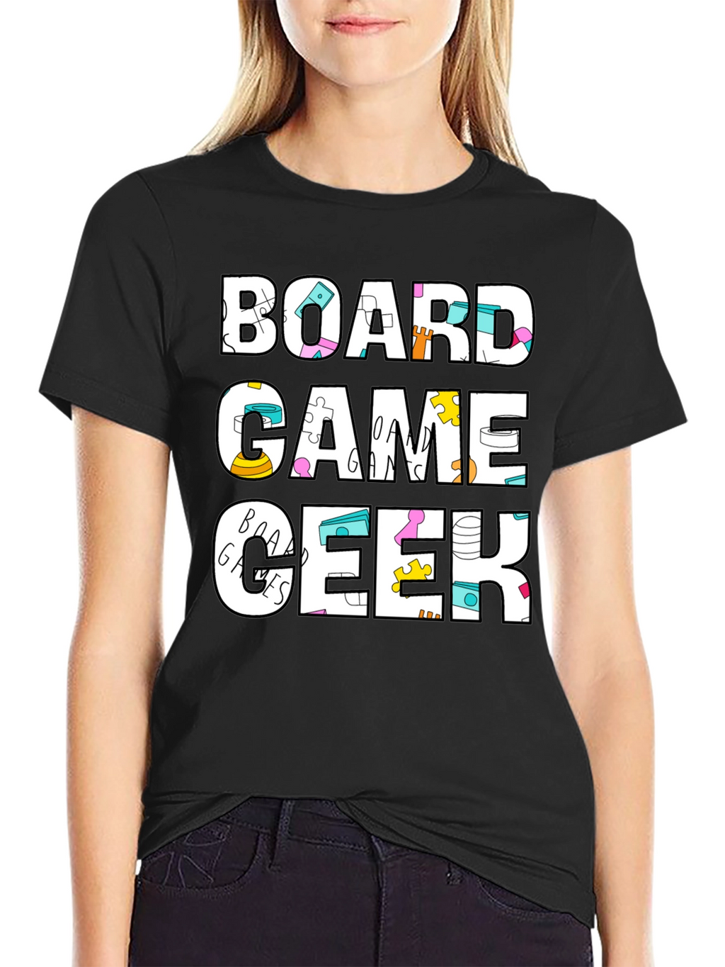 Board Game Geek Graphic Tee - Casual T-Shirt