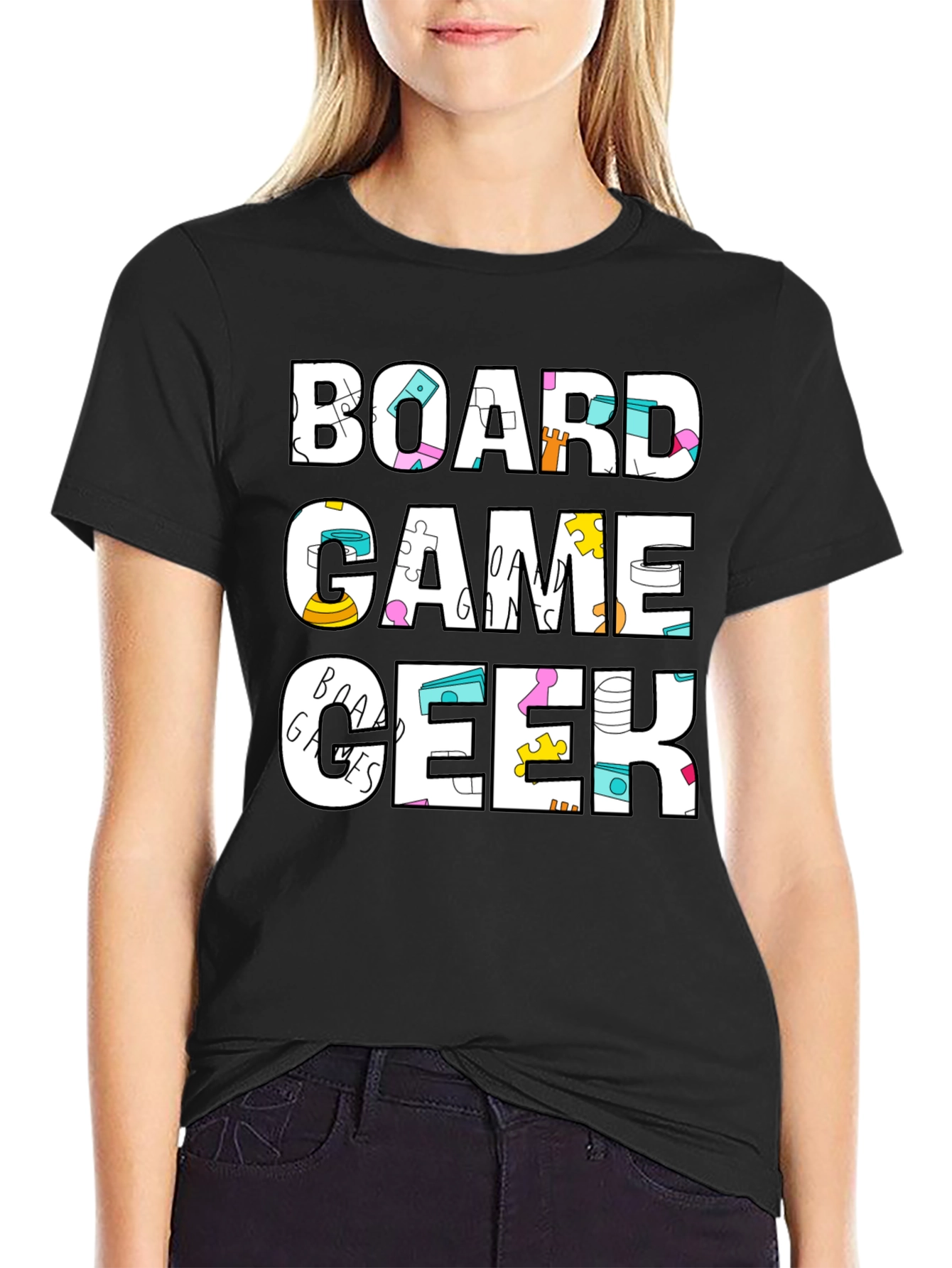 Board Game Geek Graphic Tee - Casual T-Shirt