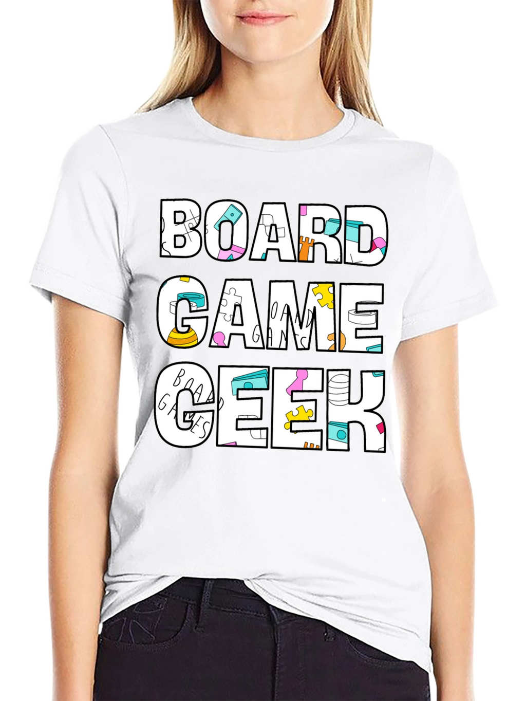 Board Game Geek Graphic Tee - Casual T-Shirt