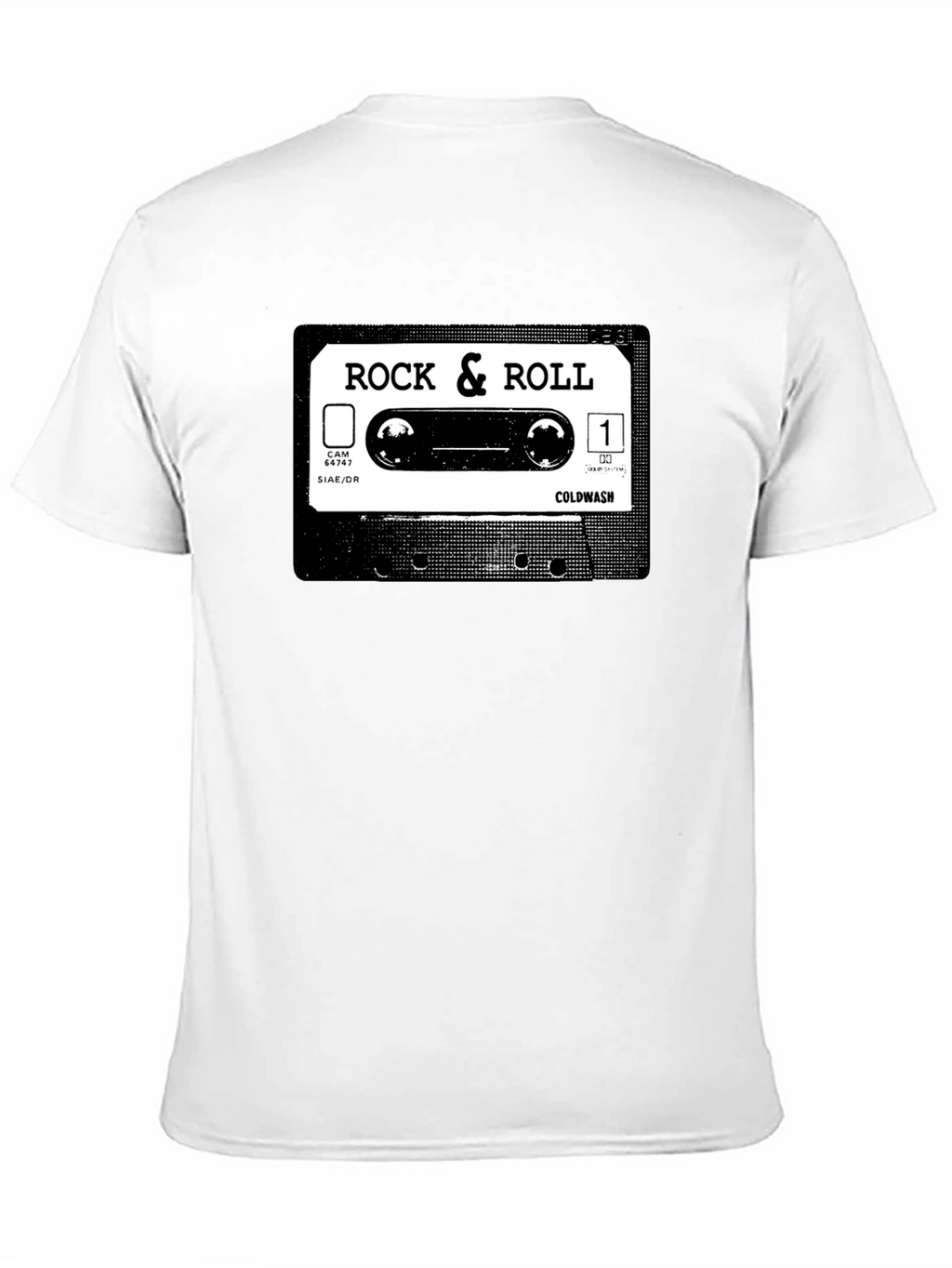 Rock & Roll Cassette Tape Graphic T-Shirt