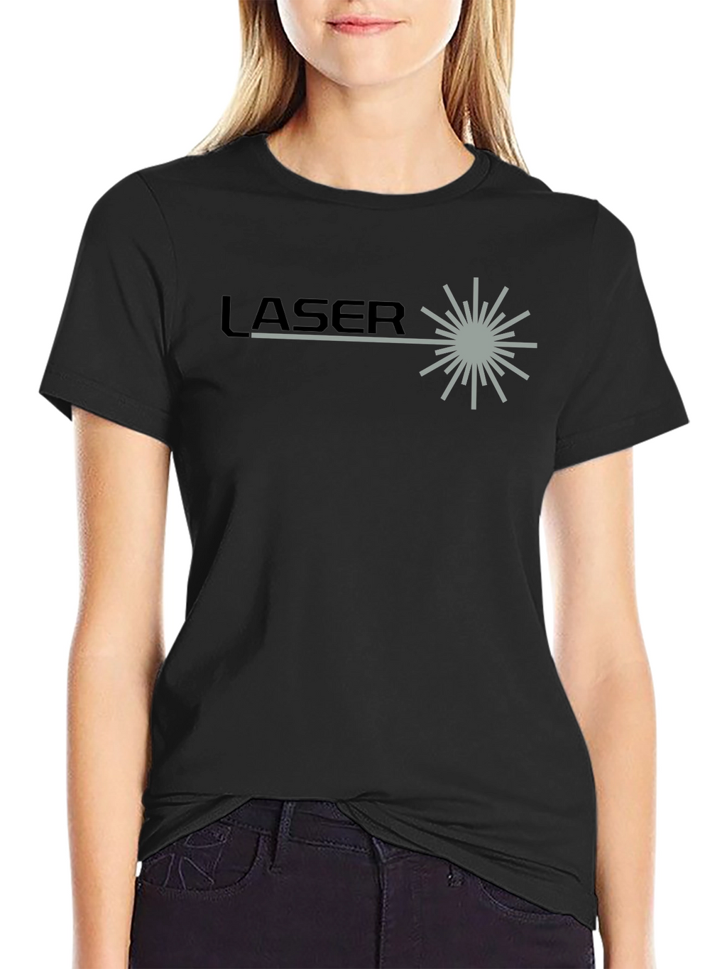 Laser Graphic T-Shirt - Modern Style Tee