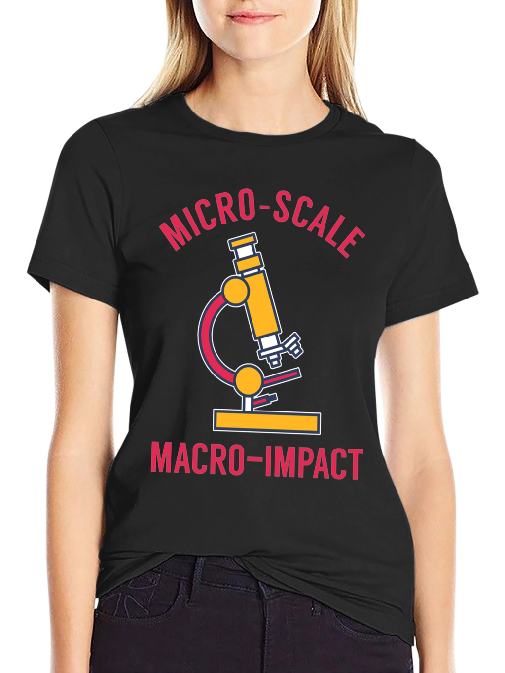 Micro-Scale Macro-Impact Science T-Shirt