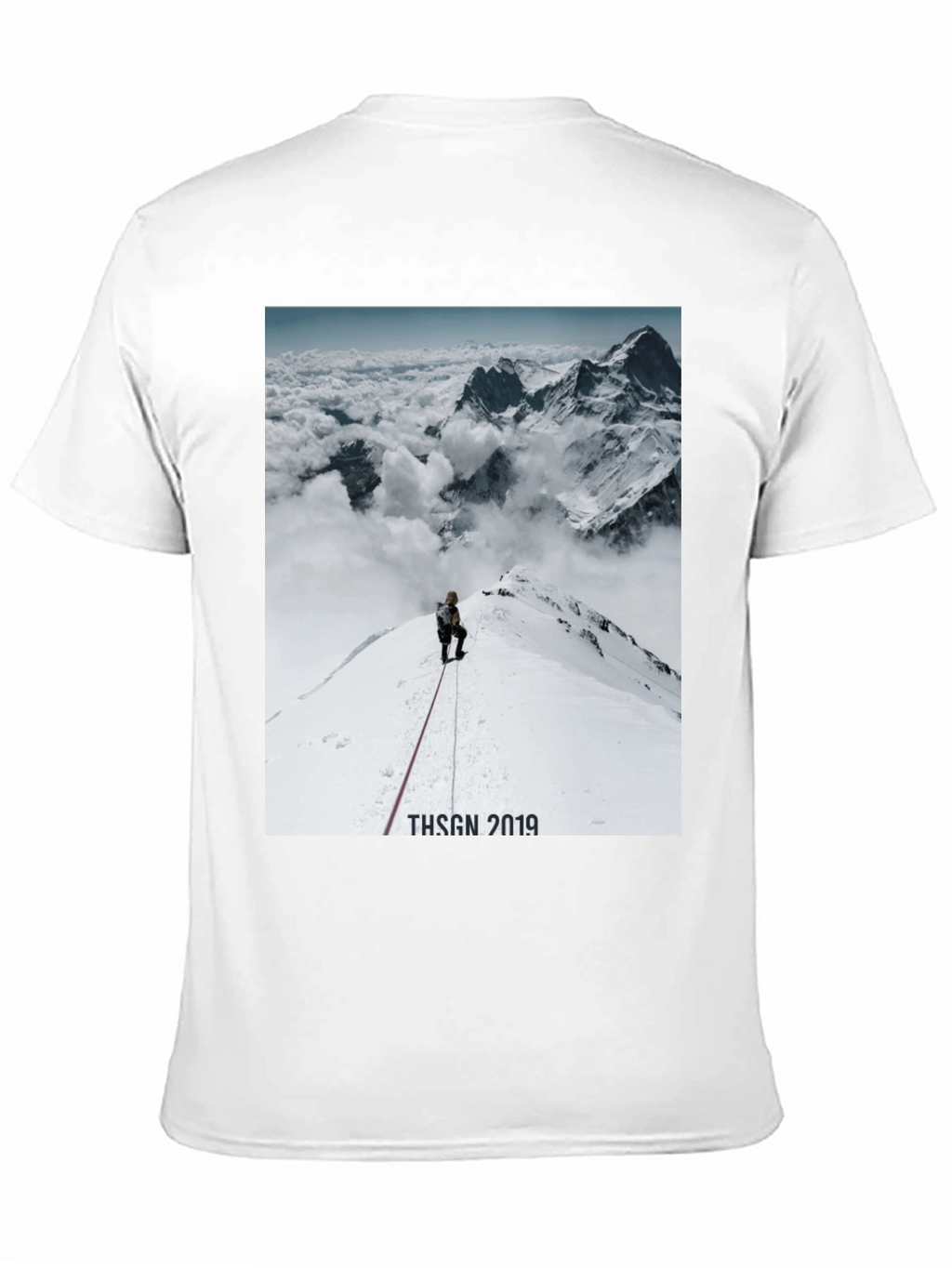 Mountain Climber Graphic T-Shirt - Black