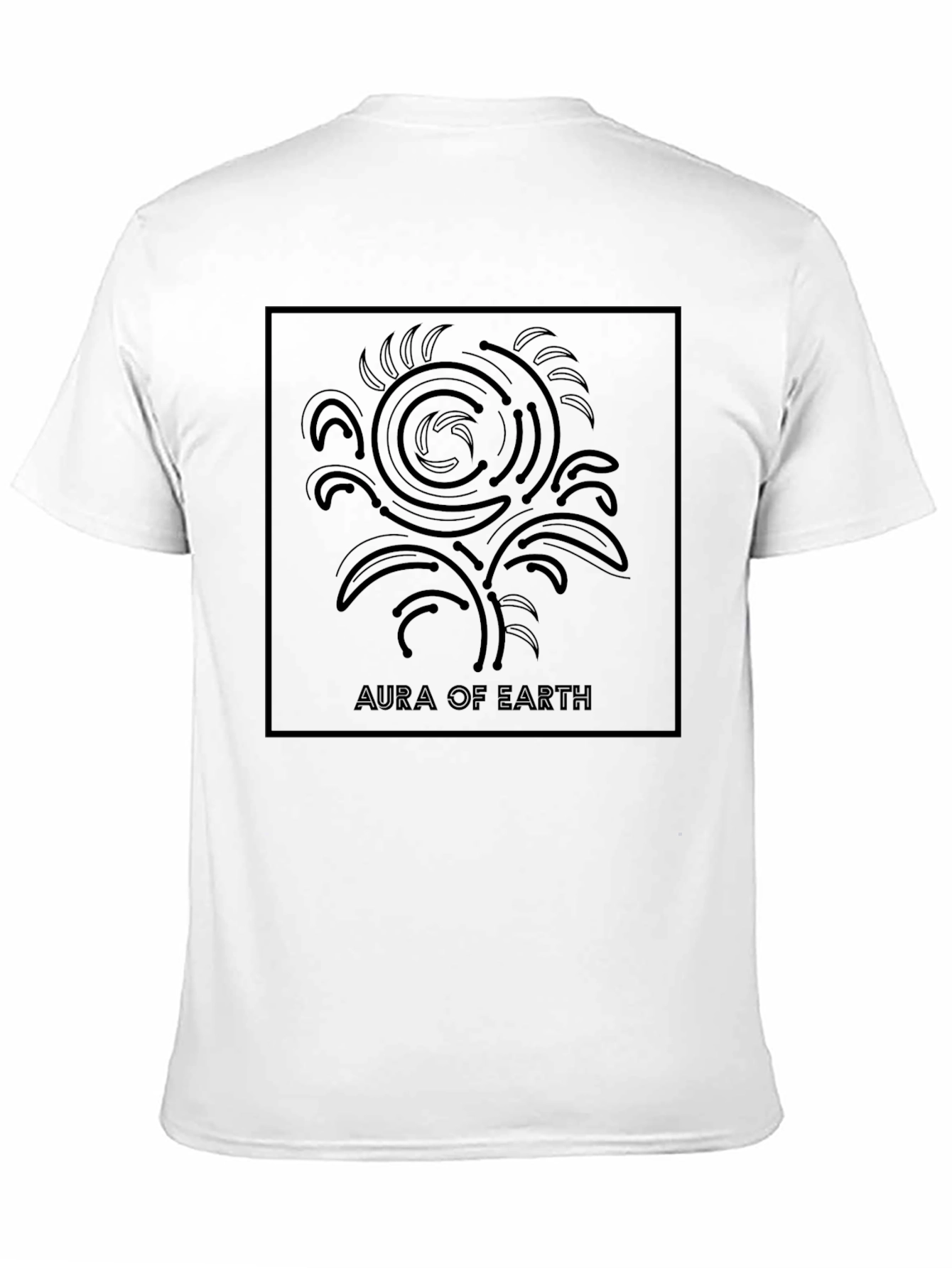 Aura of Earth Black Graphic Tee