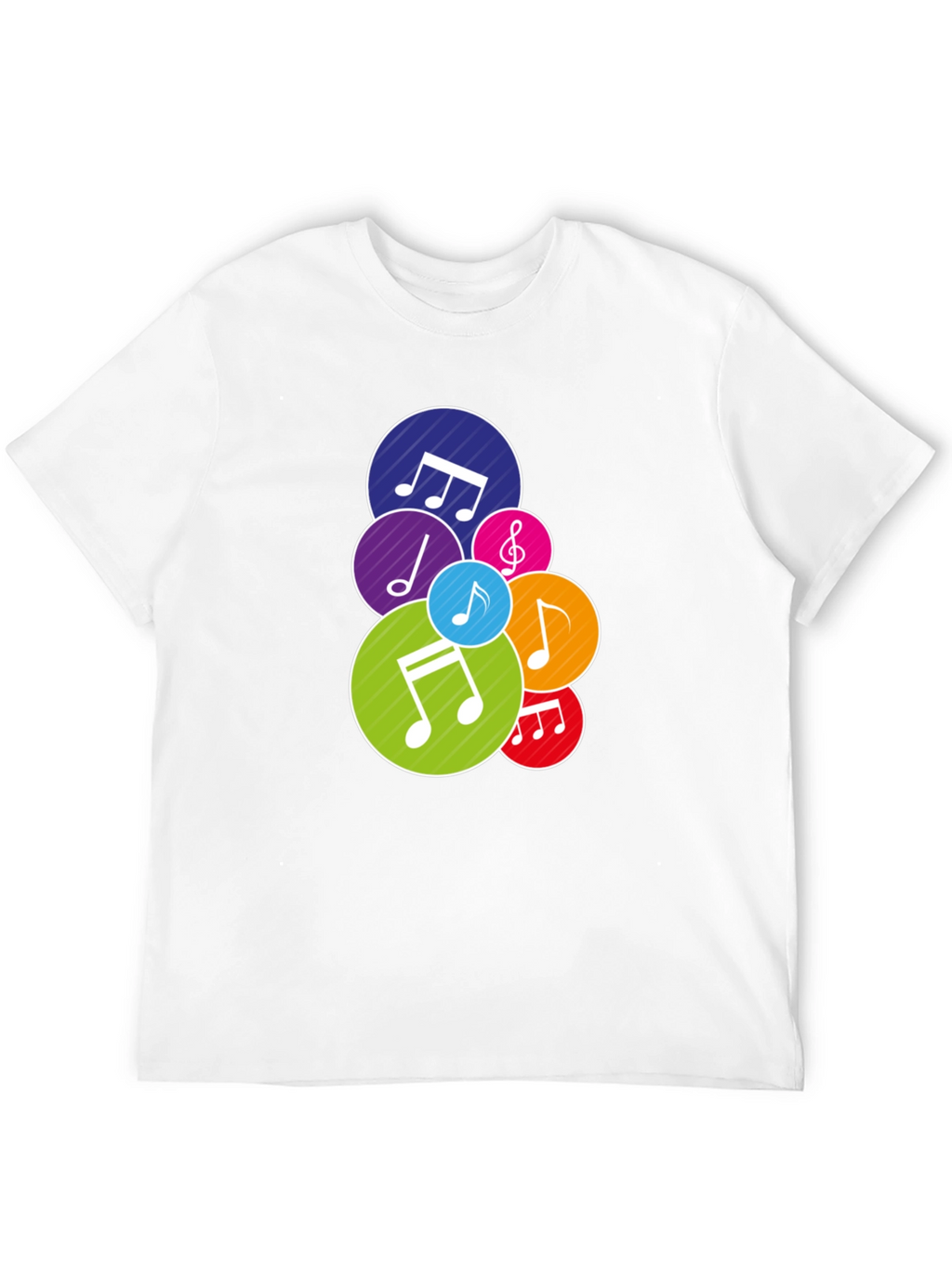 Musical Notes Graphic T-Shirt